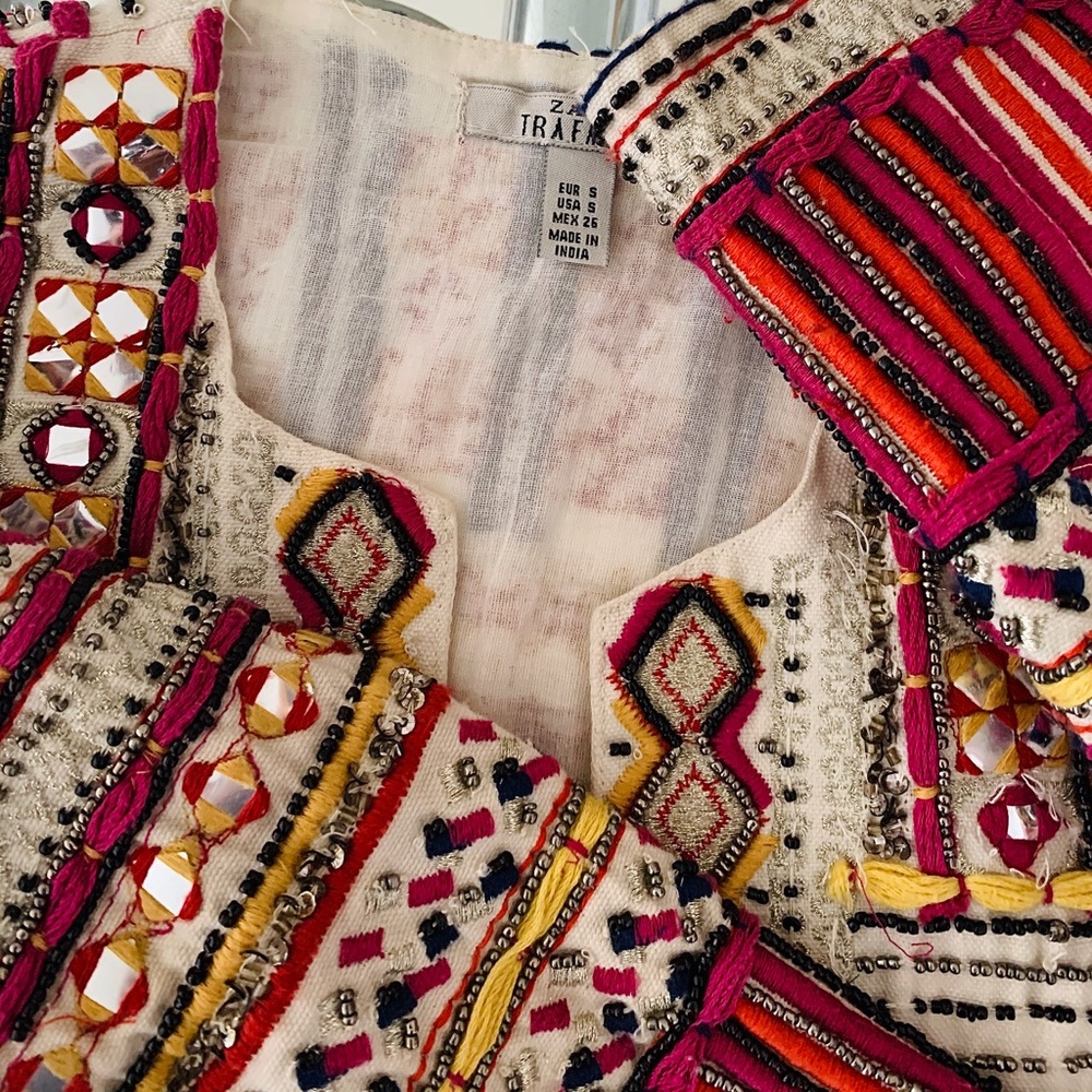 Zara Beaded Blazer